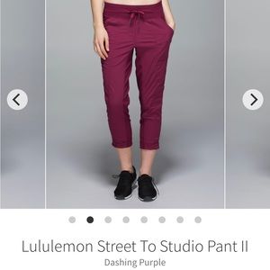 Lululemon Street To Studio Crop 8